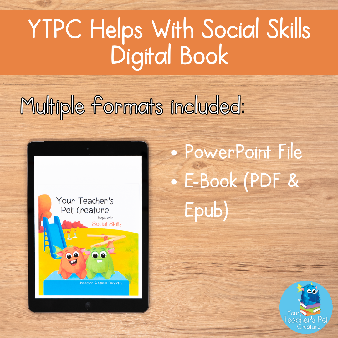 Social Skills Digital Book & Printable Puppets Bundle